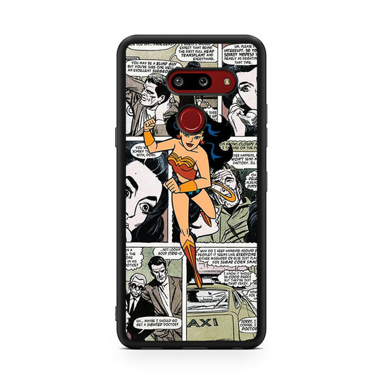 Wonder Woman in Comic LG V50 ThinQ 5G Case