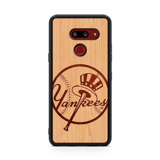 yankees wood LG V50 ThinQ 5G Case