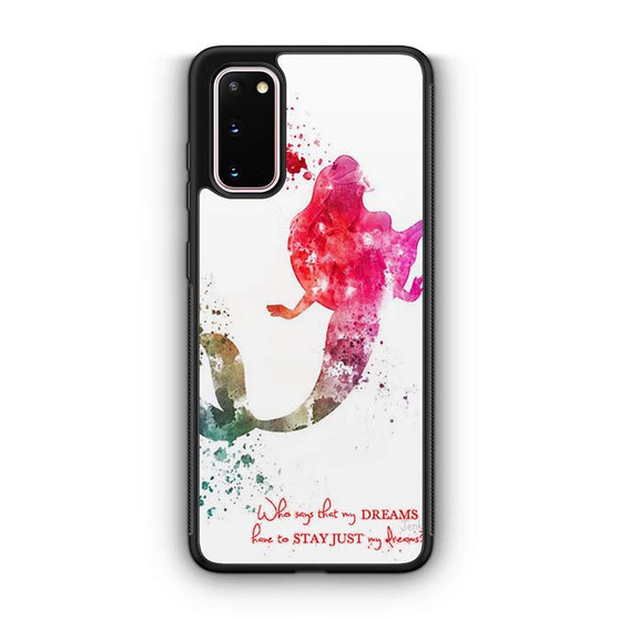 Ariel Quote Art Samsung Galaxy S20 5G Case