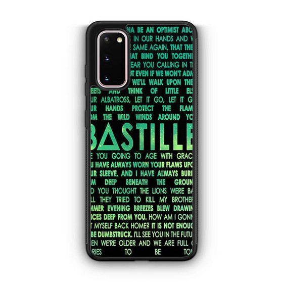 Bastille Lyrics Samsung Galaxy S20 5G Case Bastille Lyrics Samsung Galaxy S20 5G Case