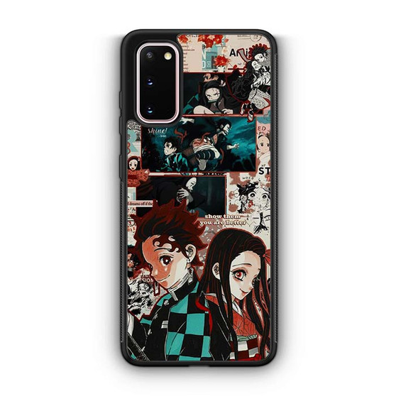Demon Slayer Tanjiro and Nezuko Samsung Galaxy S20 5G Case
