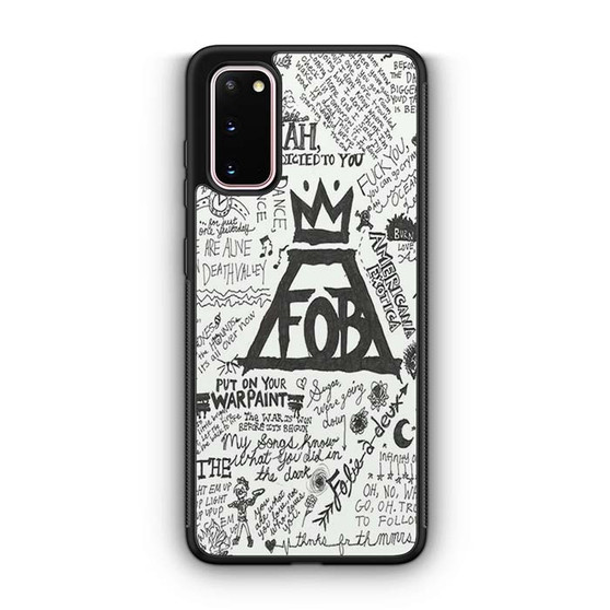 Fall Out Boy Quotes 2 Samsung Galaxy S20 5G Case