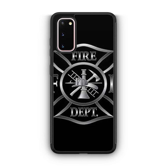 Firefighter silver crest Samsung Galaxy S20 5G Case