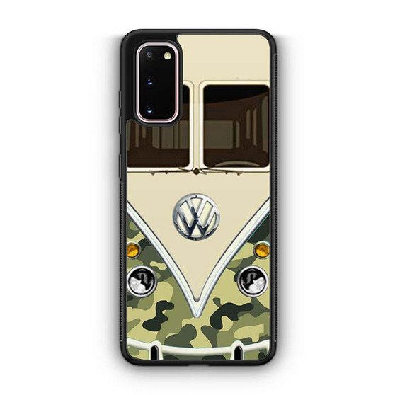 green camo vw retro bus Samsung Galaxy S20 5G Case green camo vw retro bus Samsung Galaxy S20 5G Case