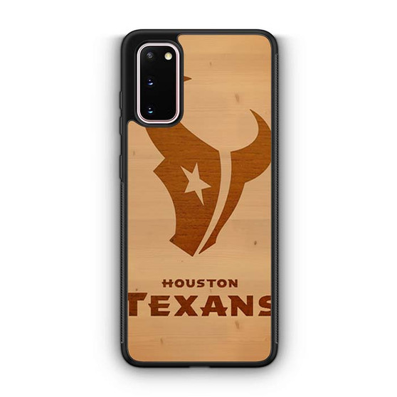 houston texans wood Samsung Galaxy S20 5G Case