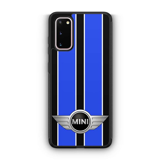 Mini Cooper Black And Blue Samsung Galaxy S20 5G Case