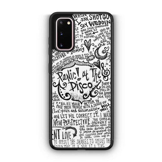 panic at the disco quote Samsung Galaxy S20 5G Case