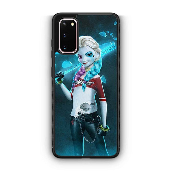 Princess Elsa With Harley Quinn Dress Samsung Galaxy S20 5G Case