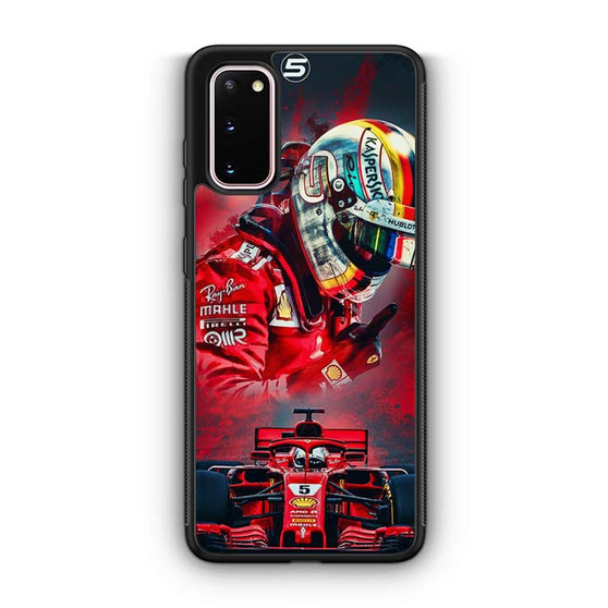 Sebastian Vettel Ferrari Samsung Galaxy S20 5G Case