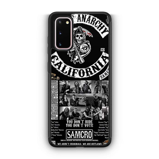 Sons of Anarchy 8 Samsung Galaxy S20 5G Case