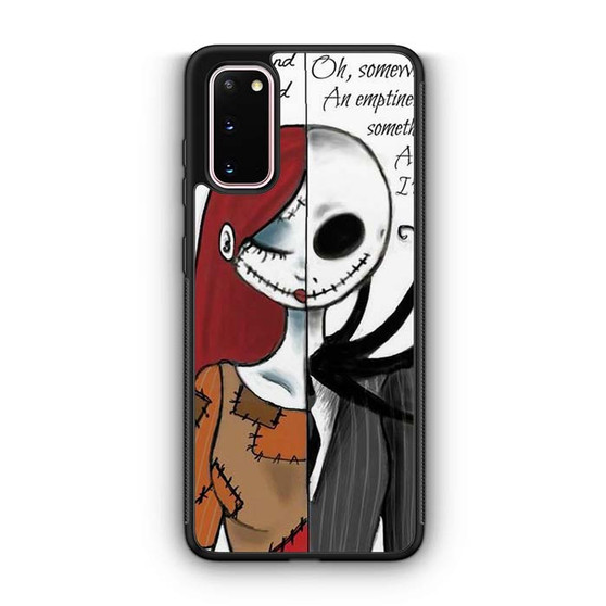 The Nightmare Before Christmas quotes Samsung Galaxy S20 5G Case