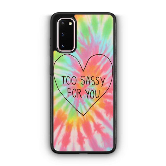 too sassy i love you Samsung Galaxy S20 5G Case