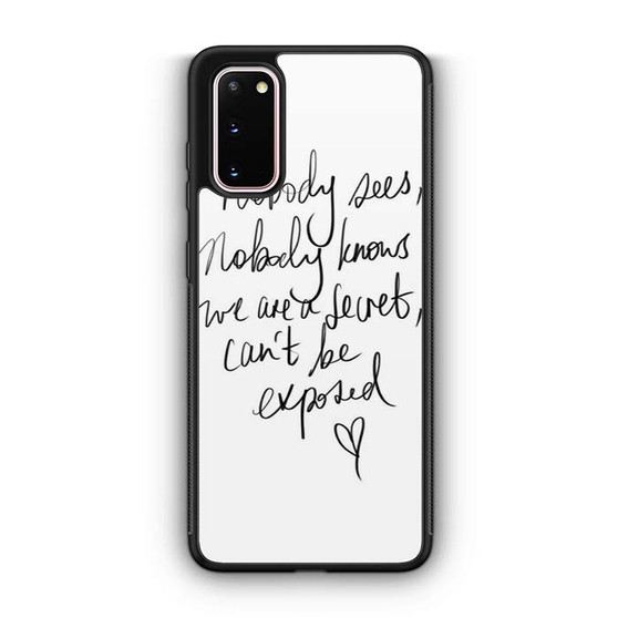 Zara Larsson Lyric Samsung Galaxy S20 5G Case