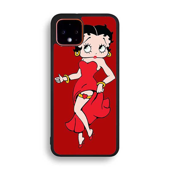 Betty Boop in Red Google Pixel 4 | Pixel 4A | Pixel 4 XL Case