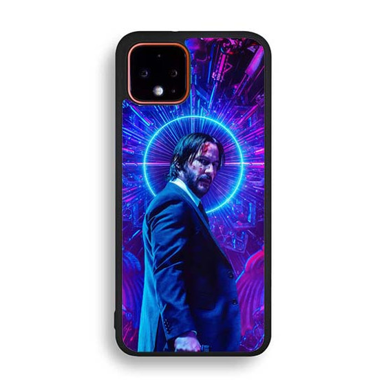 John Wick in Neon Google Pixel 4 | Pixel 4A | Pixel 4 XL Case