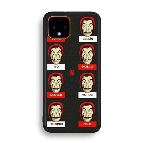 la casa De Papel 3 Google Pixel 4 | Pixel 4A | Pixel 4 XL Case