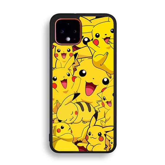 pikachu collage Google Pixel 4 | Pixel 4A | Pixel 4 XL Case