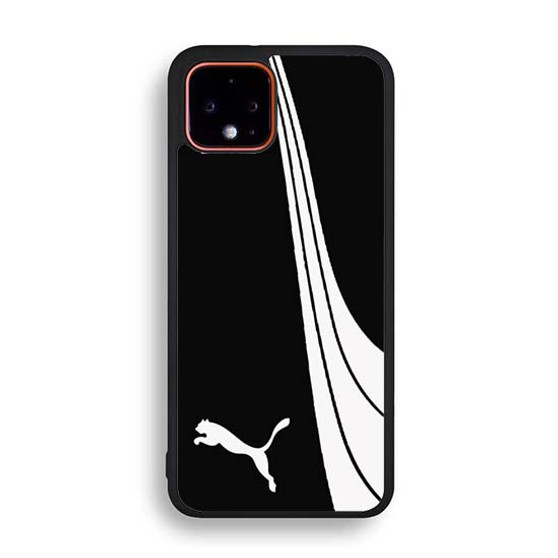 puma black white Google Pixel 4 | Pixel 4A | Pixel 4 XL Case