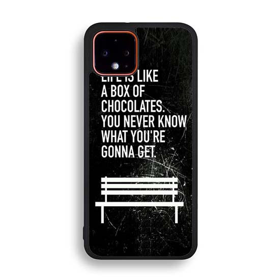 Quotes from Forestgump Google Pixel 4 | Pixel 4A | Pixel 4 XL Case