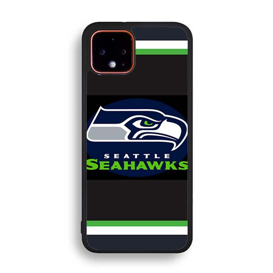 Seattle seahawks logo green strip Google Pixel 4 | Pixel 4A | Pixel 4 XL Case