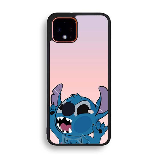 Stitch Funny Hitting Glass Google Pixel 4 | Pixel 4A | Pixel 4 XL Case