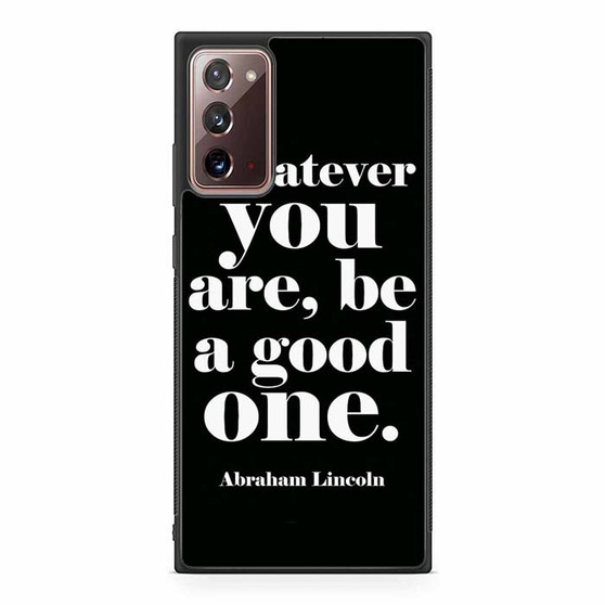 Abraham Lincoln Quotes Samsung Galaxy Note 20 5G Case Abraham Lincoln Quotes Samsung Galaxy Note 20 5G Case