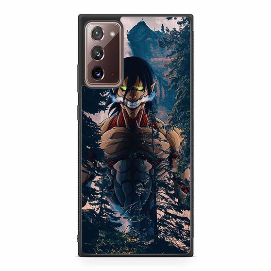 Attack On Titan Eren Yeager Titan Samsung Galaxy Note 20 5G Case