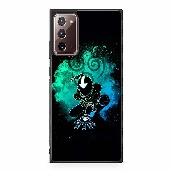 Avatar The Legend of Aang Neon Art Samsung Galaxy Note 20 5G Case