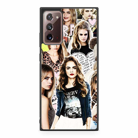 Cara Delevingne Collage Samsung Galaxy Note 20 5G Case