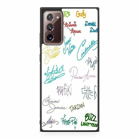 disney signature Samsung Galaxy Note 20 5G Case