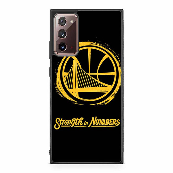 Golden State Warriors Strength in Numbers Samsung Galaxy Note 20 5G Case