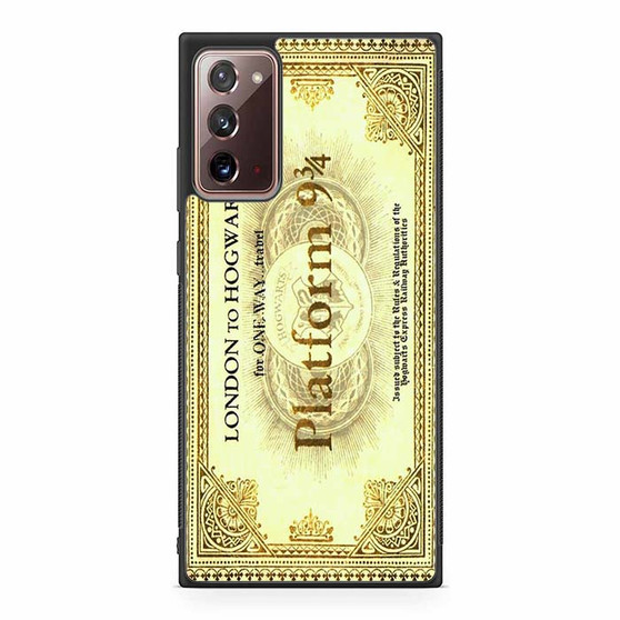 Harry Poter Ptaform 9 34 Samsung Galaxy Note 20 5G Case
