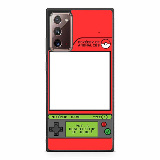 Pokedex of anomalies Samsung Galaxy Note 20 5G Case