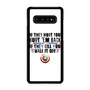 Captain America's Quote Samsung Galaxy S10 | S10 5G | S10+ | S10E | S10 Lite Case