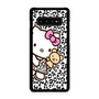 hello kitty leopard background Samsung Galaxy S10 | S10 5G | S10+ | S10E | S10 Lite Case