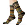 Aztec Boho unisex adult socks
