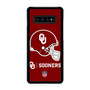 Oklahoma Sooners American Football 4 Samsung Galaxy S10 | S10 5G | S10+ | S10E | S10 Lite Case