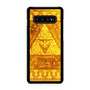 the legend of zelda gold pattern Samsung Galaxy S10 | S10 5G | S10+ | S10E | S10 Lite Case