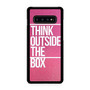 Think Outside The Box Pink Glitter Samsung Galaxy S10 | S10 5G | S10+ | S10E | S10 Lite Case