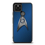 Star Trek Logo Blue Metal Google Pixel 5 | Pixel 5a With 5G Case