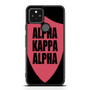 Alpha Kappa Alpha in Shield Google Pixel 5 | Pixel 5a With 5G Case