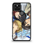 Attack on Titan Eren Mikasa Armin Smile Google Pixel 5 | Pixel 5a With 5G Case