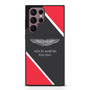 Aston Martin Black Red Samsung Galaxy S22 Ultra Case