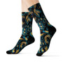 Cool Peacock Feathers unisex adult socks