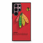 chicago blackhawks logo poster Samsung Galaxy S22 Ultra Case