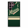 minnesota hockey jersey Samsung Galaxy S22 Ultra Case