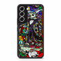 Nightmare before christmas stained glass Samsung Galaxy S22 | S22+ Case