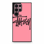 Pink Stussy Innovative Samsung Galaxy S22 Ultra Case