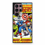 The Avengers Comic Marvel Samsung Galaxy S22 Ultra Case