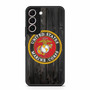 US Marine Corps in Wood Art Samsung Galaxy S22 | S22+ Case